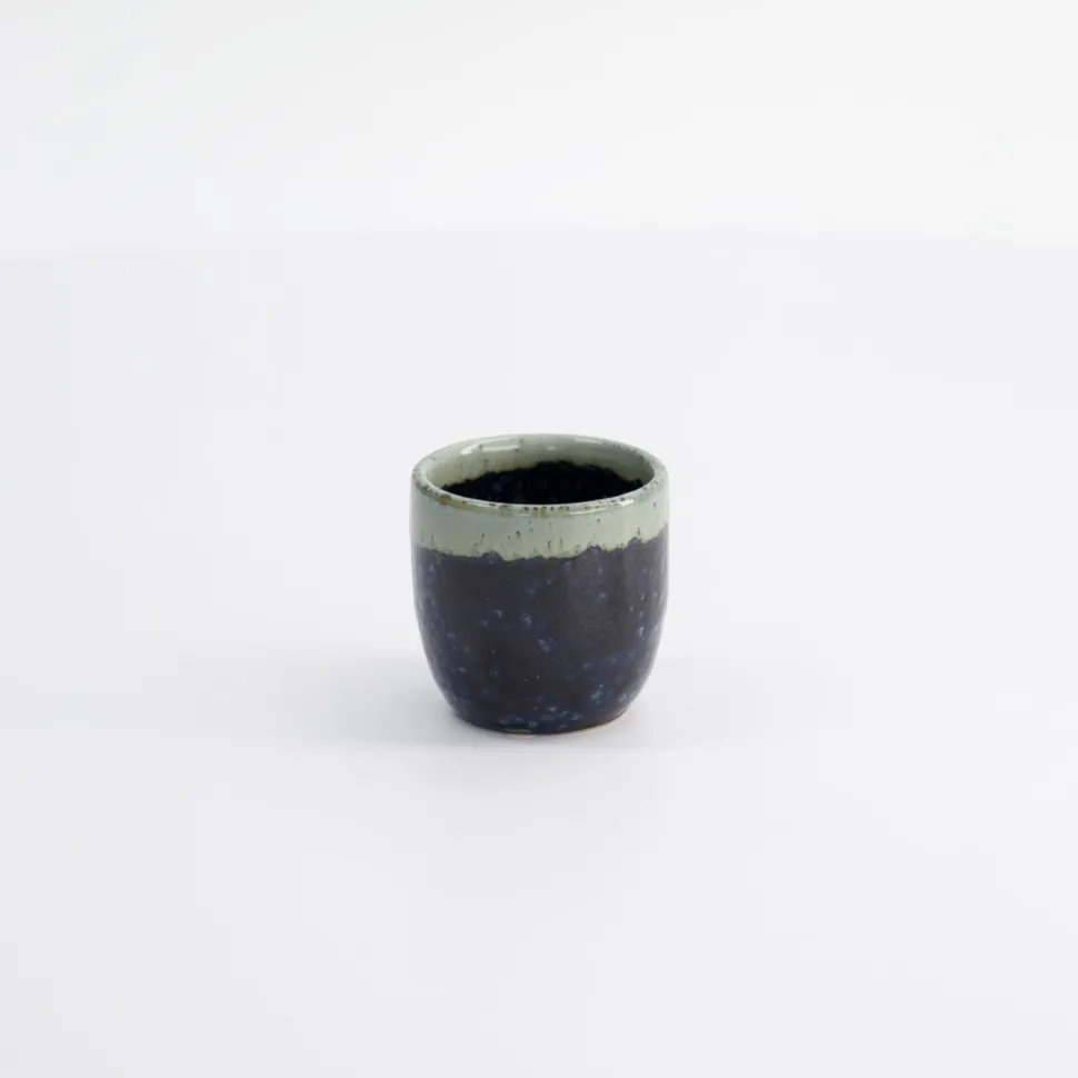 Choko, Kopp till Sake - Blå/Vit