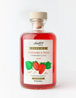 Cordials, Jordgubb & Shiso - Sandberg Drinks Lab
