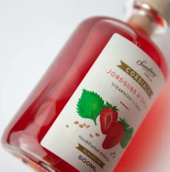 Cordials, Jordgubb & Shiso - Sandberg Drinks Lab