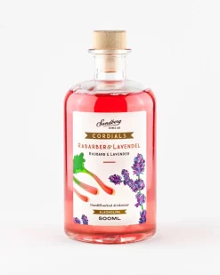 Cordials, Rabarber & Lavendel - Sandberg Drinks Lab