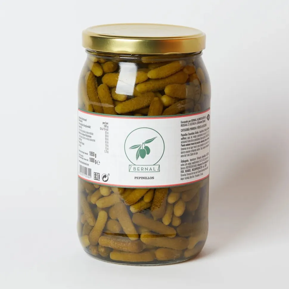 Cornichons / Pepinillos , 1,1 kg - Bernal
