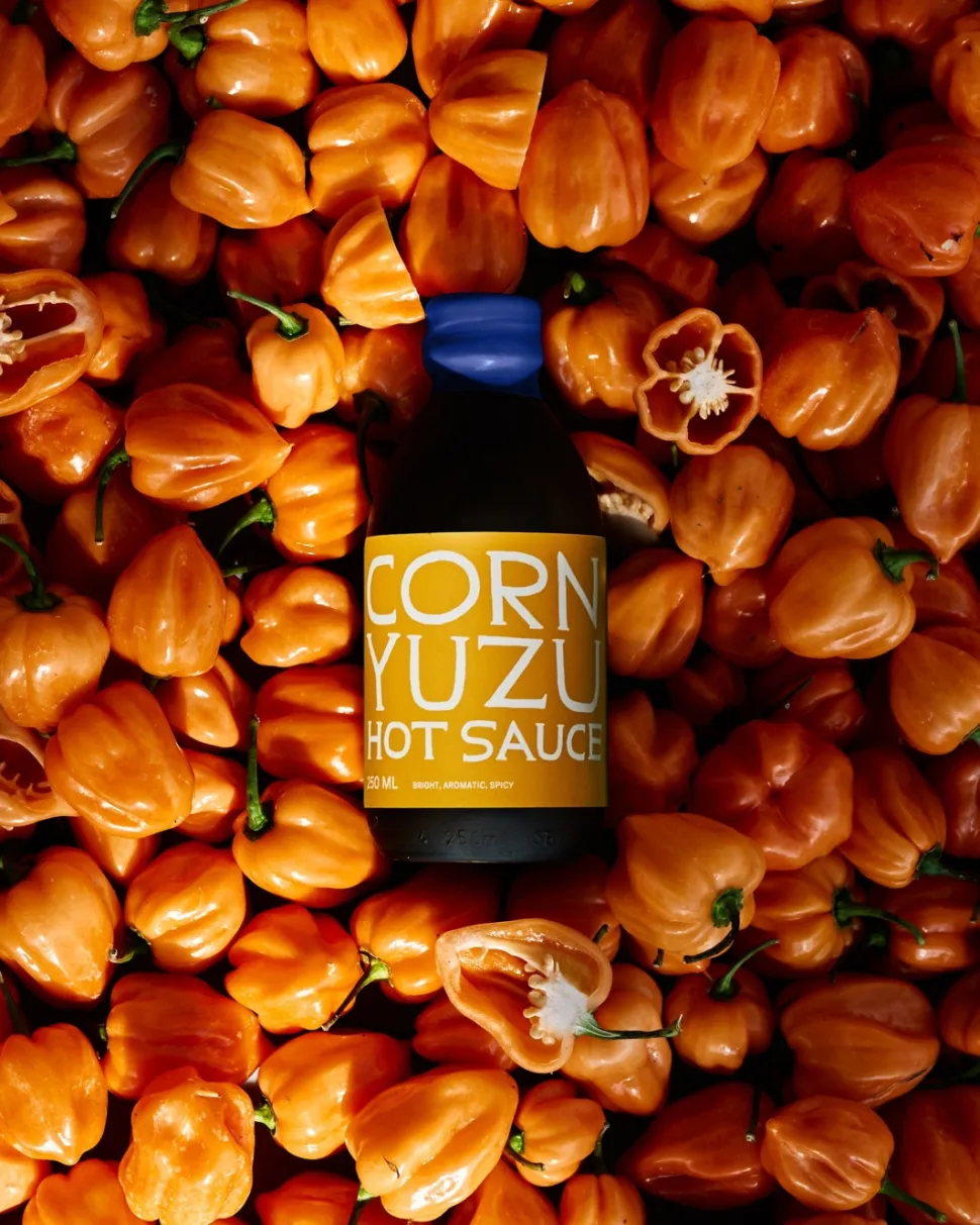Corn Yuzu Hot Sauce, 250 ml - Noma Projects