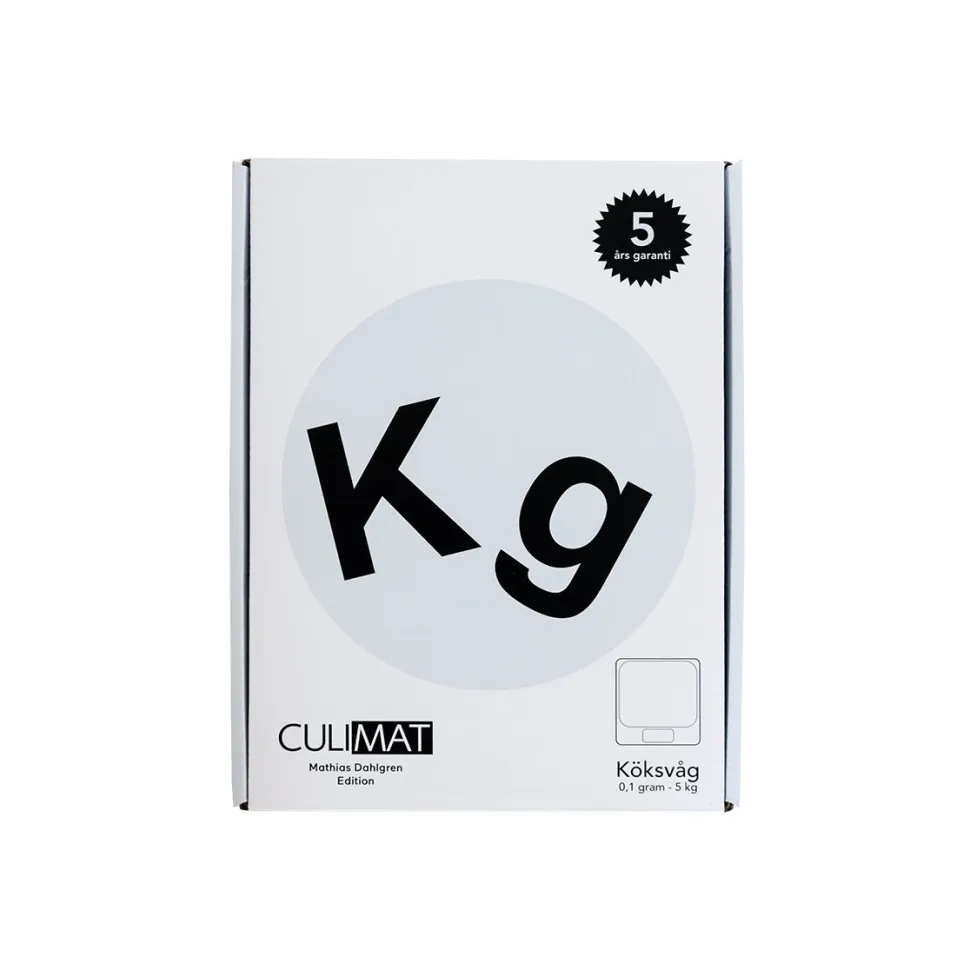 Digital köksvåg, 0,5gr - 5kg, Mathias Dahlgren - Culimat