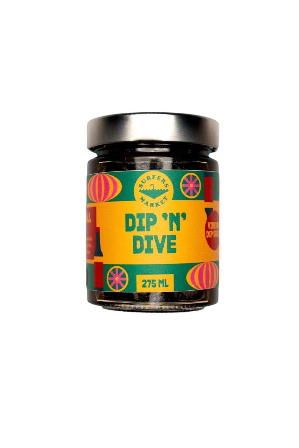 Dip 'n' Dive, dippsås med svart vinäger, 275 ml - Surfers