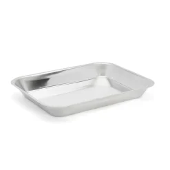 Djup bricka i rostfritt stål, 42 x 32cm - De Buyer