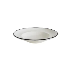 Djup tallrik 24 cm, Gourmet Linea Black - Bonna