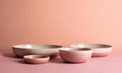 Djup tallrik 27 cm, Pink Pott - Bonna