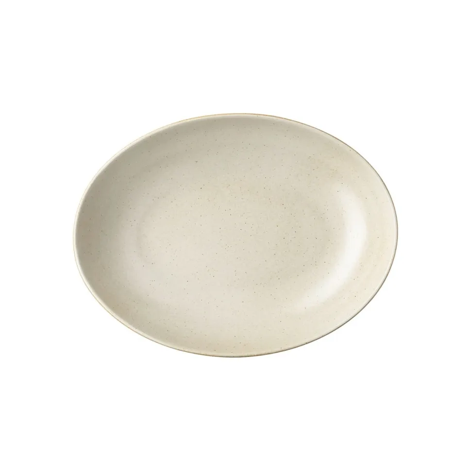 Djup tallrik/Serveringsfat, oval, 24 cm, Joyn Stoneware, Ash - Rosenthal