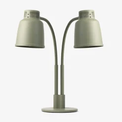 Dubbel Fristående Värmelampa LPF, Cement Grey - Stayhot