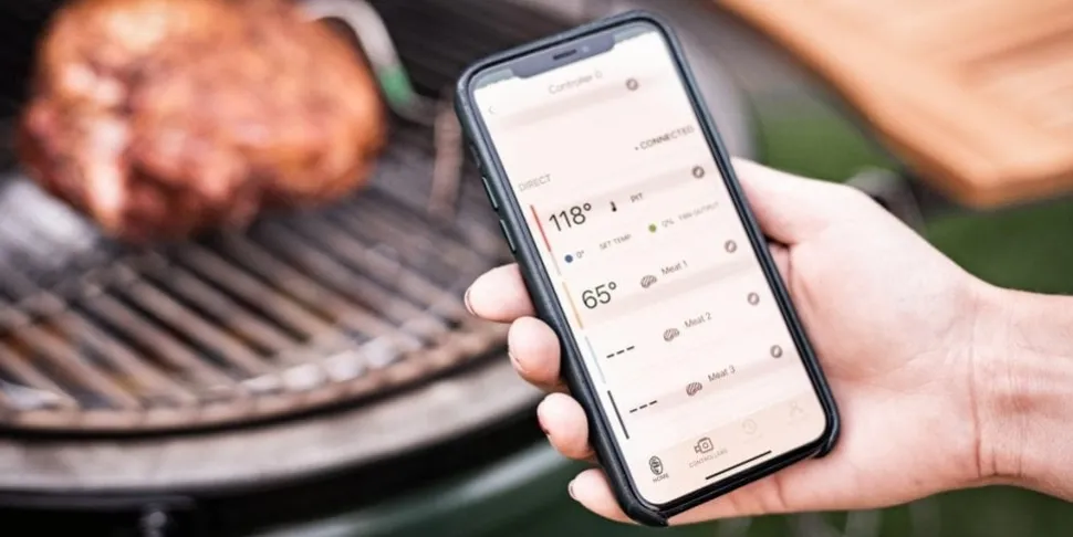 Egg Genius, automatiskt fläkt och termostat - Big Green Egg