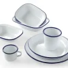 Emaljerad Djup Tallrik, 22 cm - Hendi