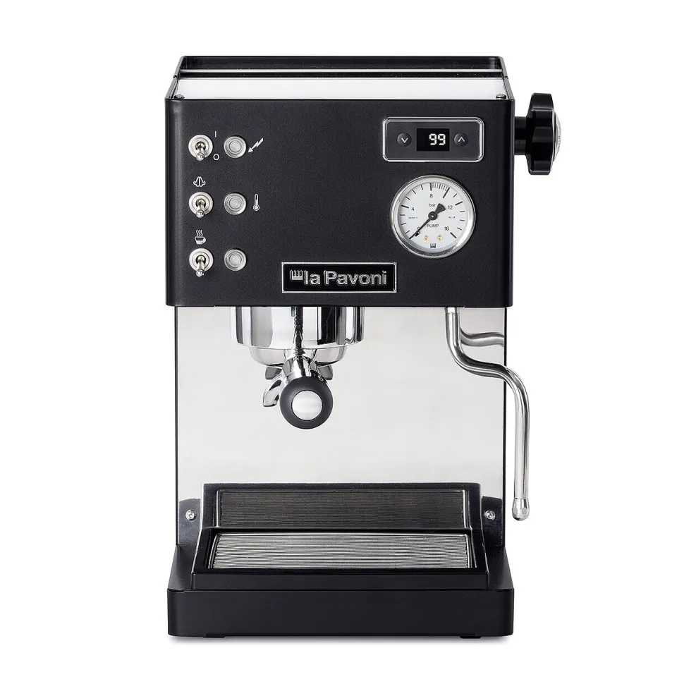 Espressomaskin Casa Bar Pid, Svart - La Pavoni