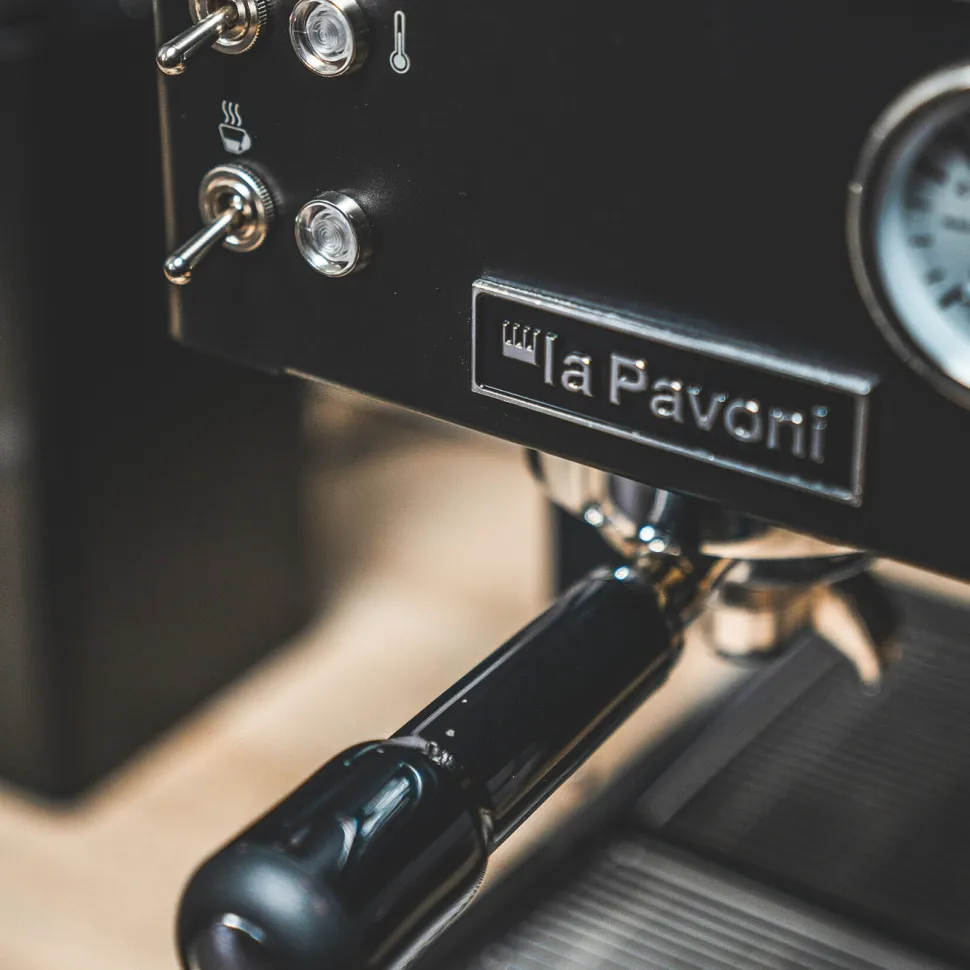 Espressomaskin Casa Bar Pid, Svart - La Pavoni