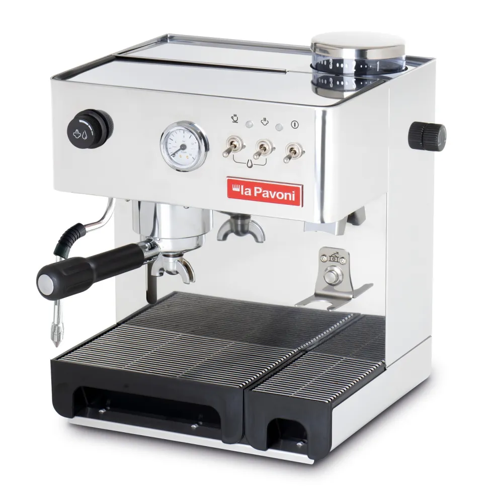 Espressomaskin med inbyggd kvarn, Domus Bar - La Pavoni
