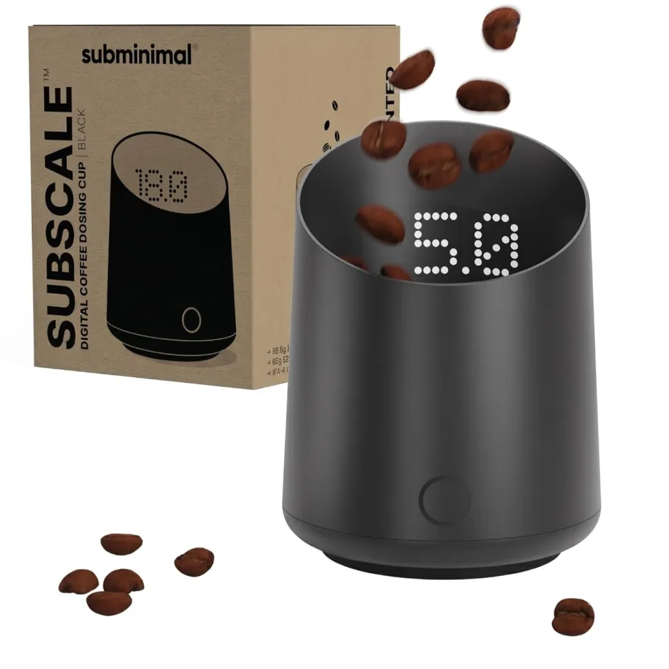 Espressovåg, SubScale, svart - Subminimal