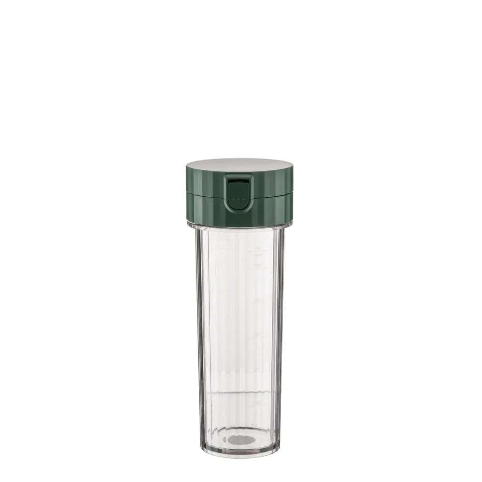 Extra flaska till personal blender, Plissé, Grön - Alessi