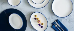Fat 24 x 11 cm, Gourmet Linea Blue - Bonna