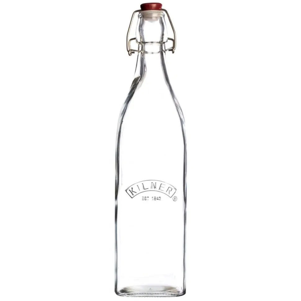 Flaska med bygel, 1L - Kilner