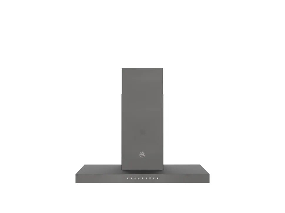 Fläkt Professional P1, vägghängd 90 cm, Carbonio - Bertazzoni