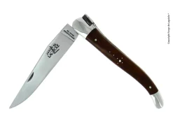 Fällkniv, 12 cm, Handtag av Snakewood, blank, Tradition - Forge de Laguiole