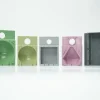 Formset med 30 silikonformar, 6 x 5 cm Diamant till Alinia klarismaskin - 100% Chef