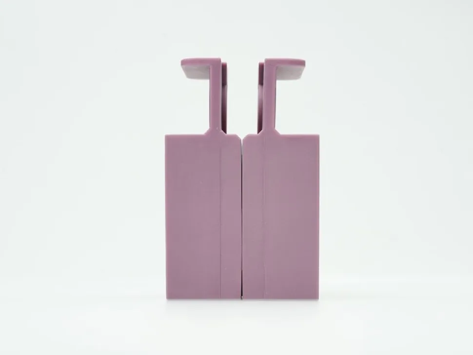 Formset med 30 silikonformar, 6 x 5 cm Diamant till Alinia klarismaskin - 100% Chef