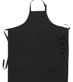 Förkläde 90x110cm, polyester/bomull, svart - Segers