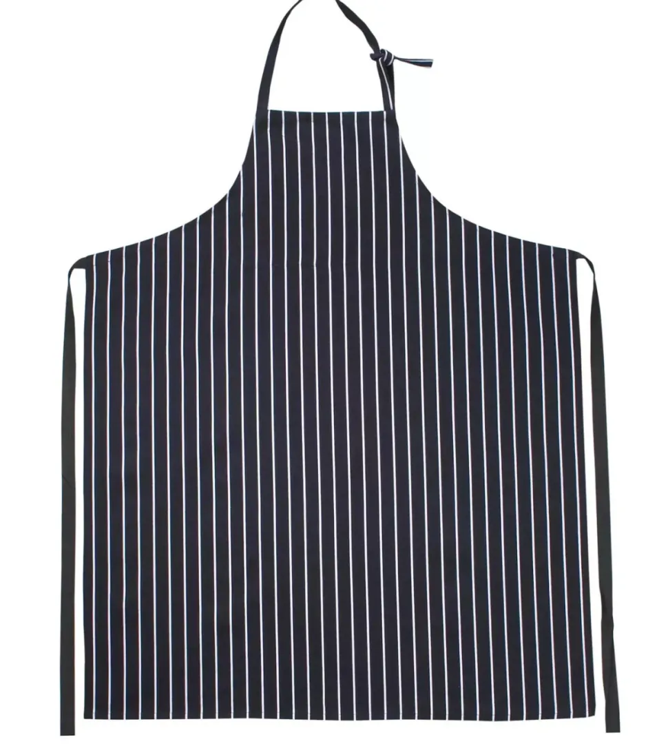 Förkläde 4334, 90x110, marin/vit - Segers