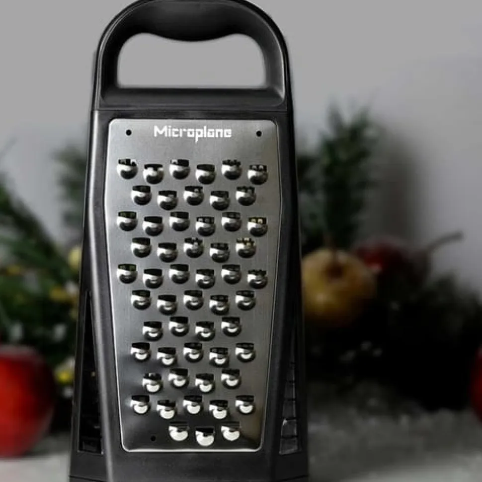 Fyrsidigt boxrivjärn med uppsamling - Microplane