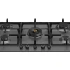 Gashäll Professional, 90 cm, Mattsvart - Bertazzoni