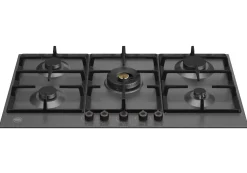Gashäll Professional, 90 cm, Mattsvart - Bertazzoni