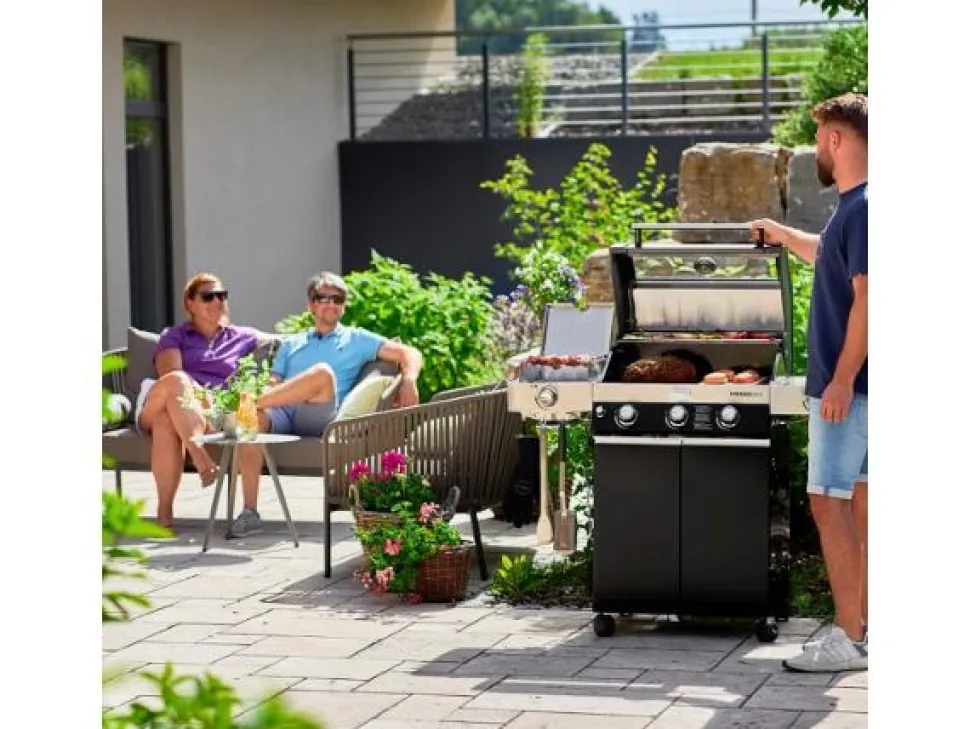 Gasolgrill Videro G3-S Vario+, 1700 W - Rösle