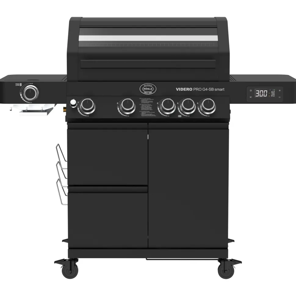 Gasolgrill Videro PRO G4-SB Smart Vario+, 20700 W - Rösle