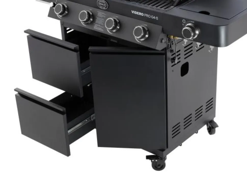 Gasolgrill Videro Pro G4-S Vario+, 20500 W - Rösle