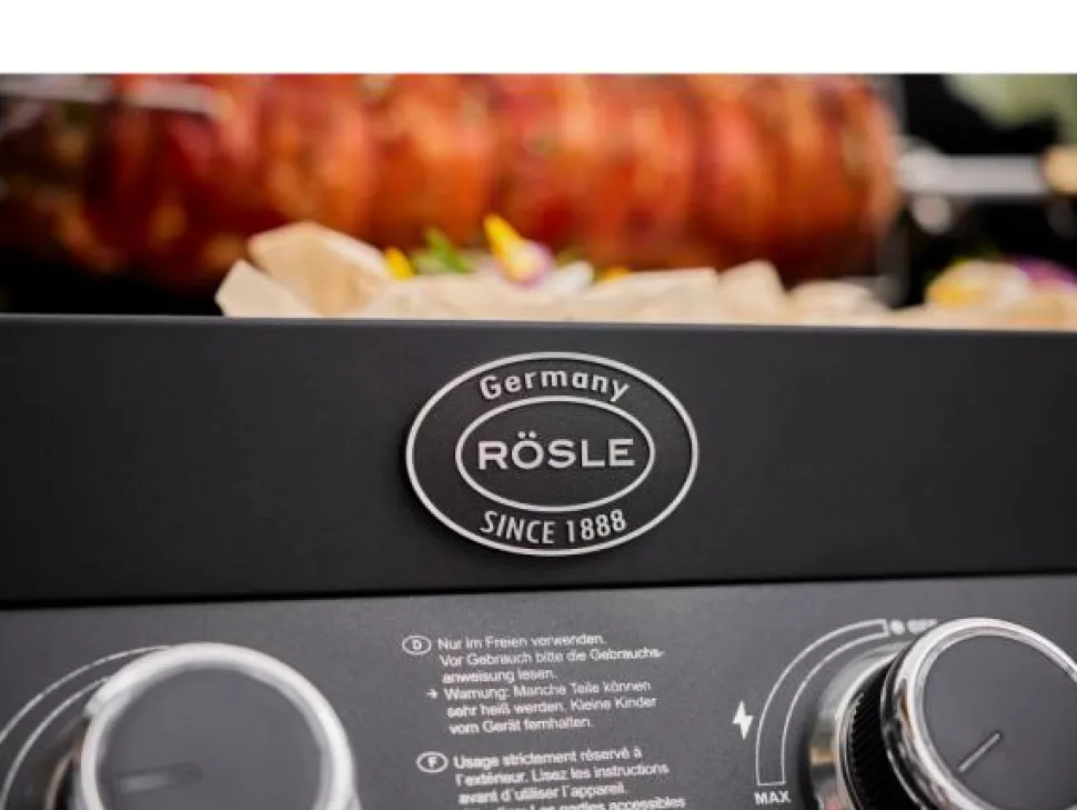 Gasolgrill Videro Pro G4-S Vario+, 20500 W - Rösle