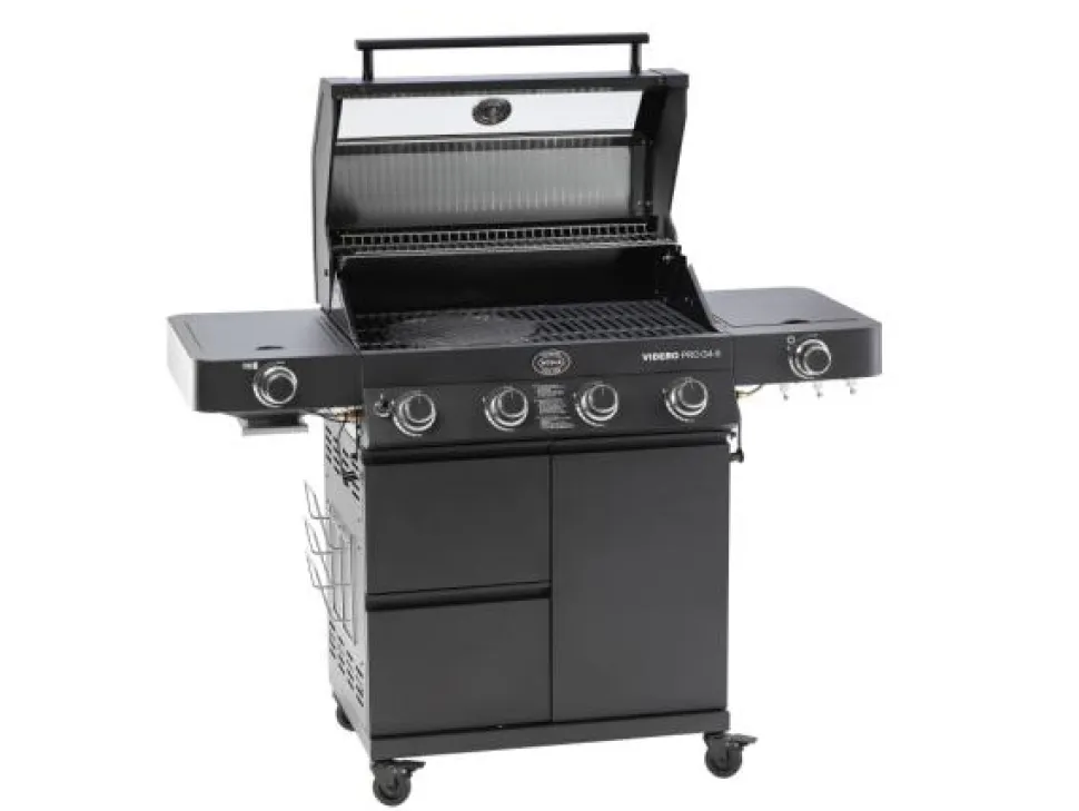 Gasolgrill Videro Pro G4-S Vario+, 20500 W - Rösle