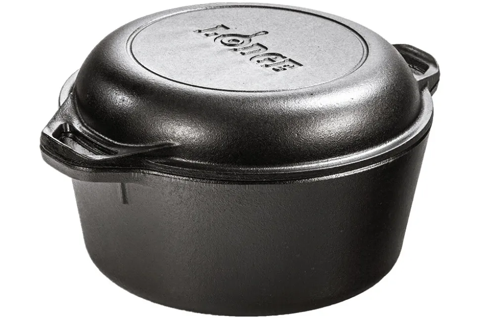 Gjutjärnsgryta 4,7L, Dutch Oven, Seasoned - Lodge