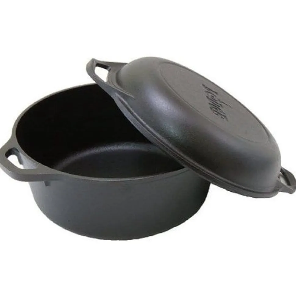 Gjutjärnsgryta 4,7L, Dutch Oven, Seasoned - Lodge