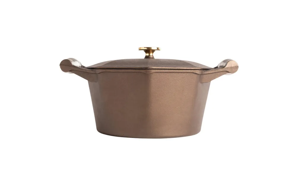 Gjutjärnsgryta med lock, Dutch Oven 5QT, 4,7L - Finex