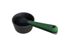 Gjutjärnskastrull med pensel - Big Green Egg