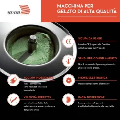 Glassmaskin Musso Mini Musso Lussino 4080