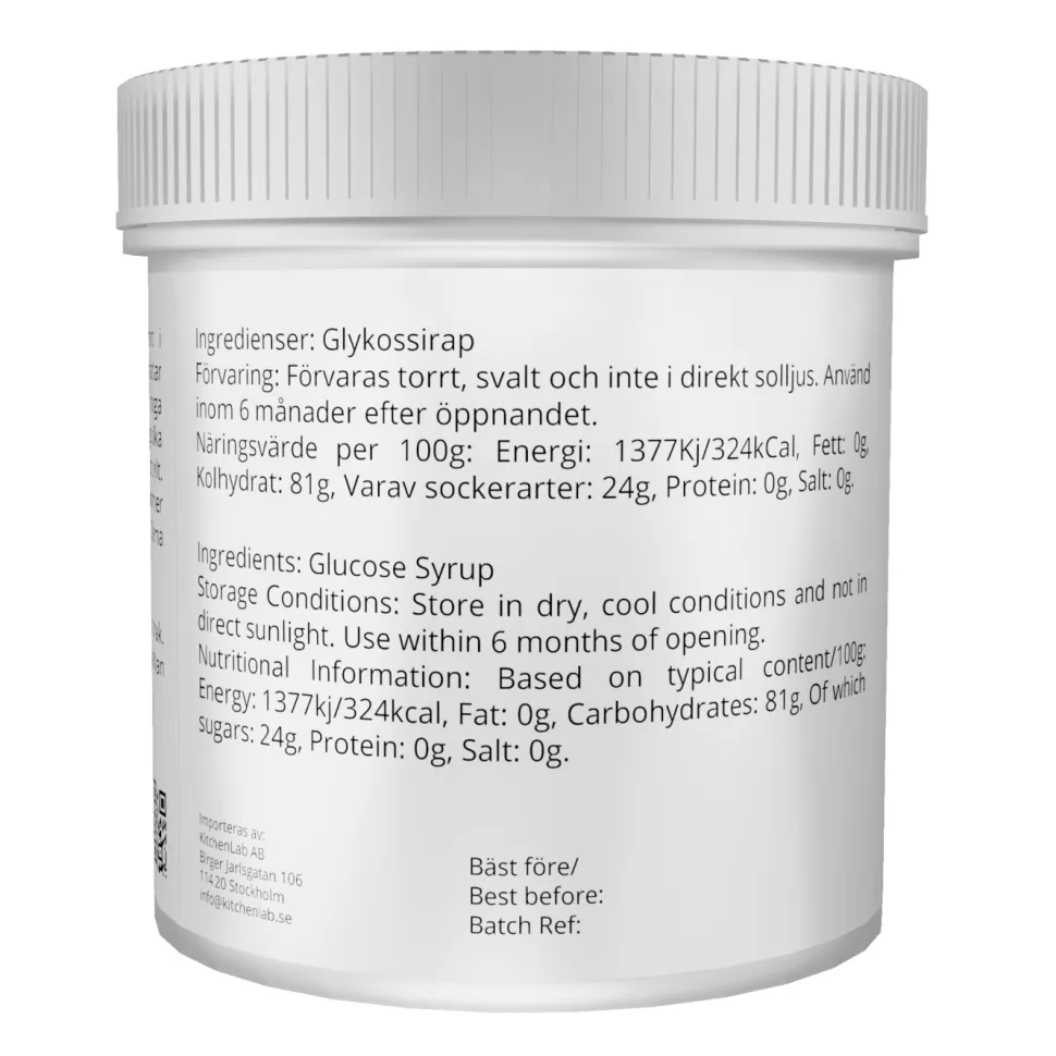 Glykossirap - The Kitchen Lab - 1 kg