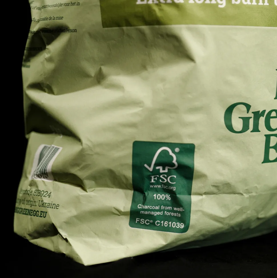 Grillkol, Pure Charcoal, 9 kg - Big Green Egg
