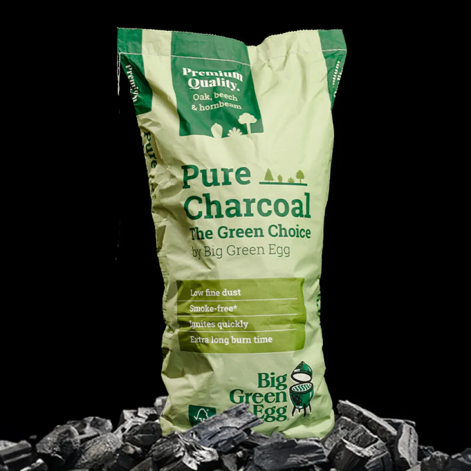 Grillkol, Pure Charcoal, 9 kg - Big Green Egg