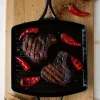 Grillpanna i gjutjärn, 30 cm, Blacklock - Lodge