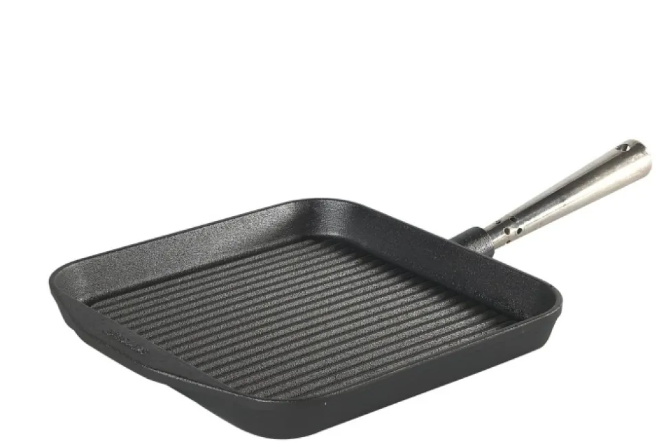 Grillpanna med stålhandtag - Skeppshult