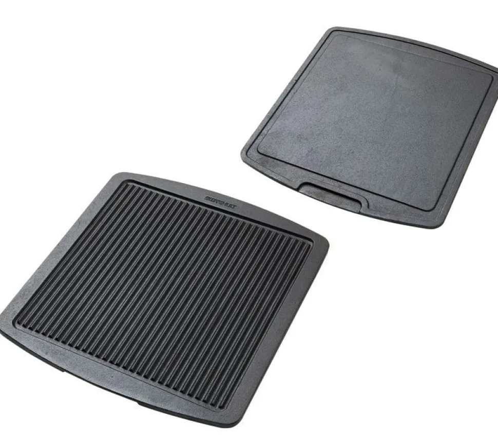 Grill & stekplatta, vändbar 35,5 x 32,5 cm - Skeppshult