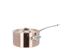 Grytset med lock, 10-delar, Koppar/Stål - Mauviel
