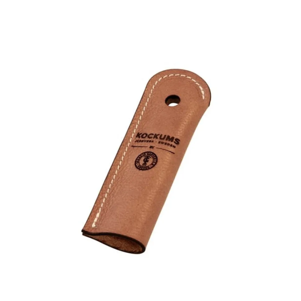 Handtagsskydd, läder, 5x14 cm - Kockums
