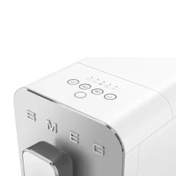 Helautomatisk Espressomaskin med ånginsats, Vit - Smeg